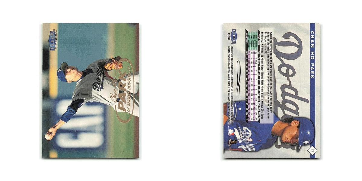 Chan Ho Park 1998 Fleer Tradition #47 Los Angeles Dodgers Baseball Card NM
