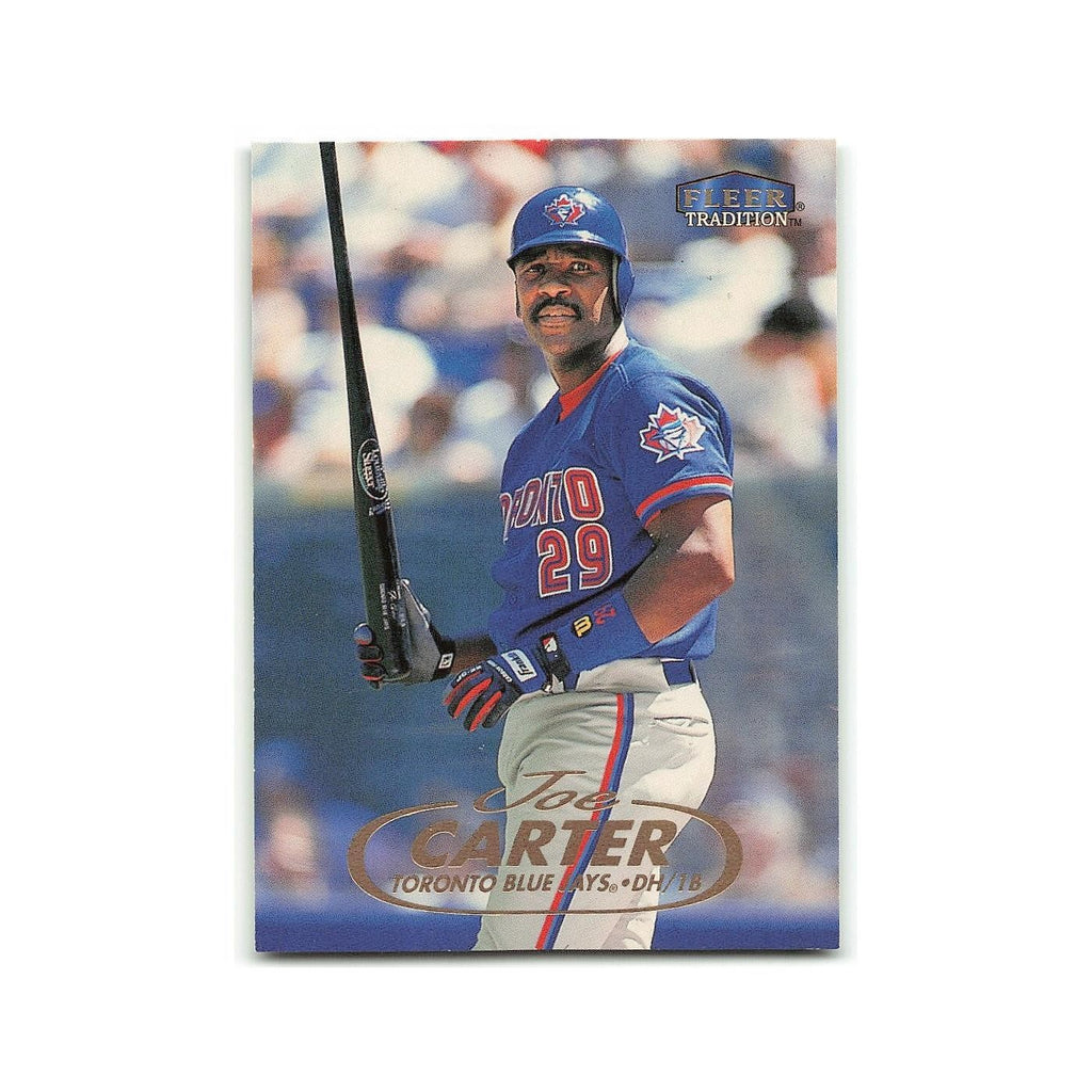 Joe Carter 1998 Fleer Tradition #162 Toronto Blue Jays Baseball Card NM