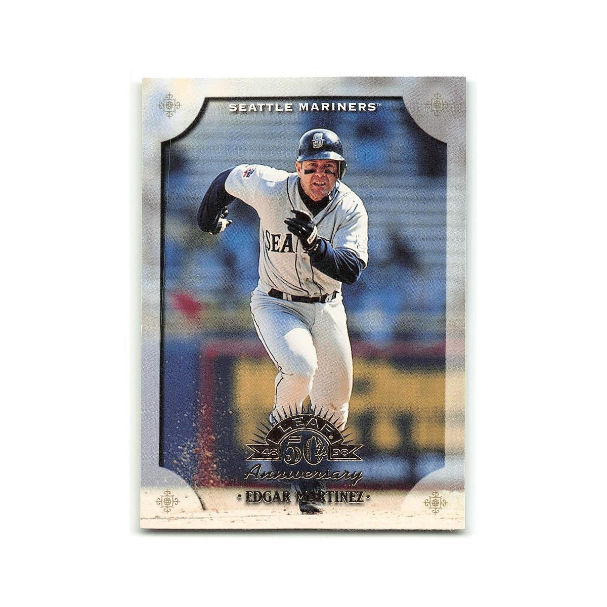 Edgar Martinez 1998 Leaf #131 Seattle Mariners Baseball Card NM