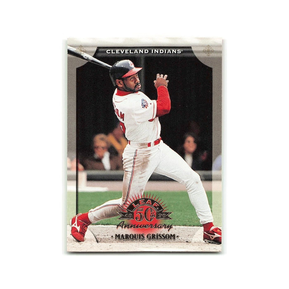 Marquis Grissom 1998 Leaf #128 Cleveland Indians Baseball Card NM