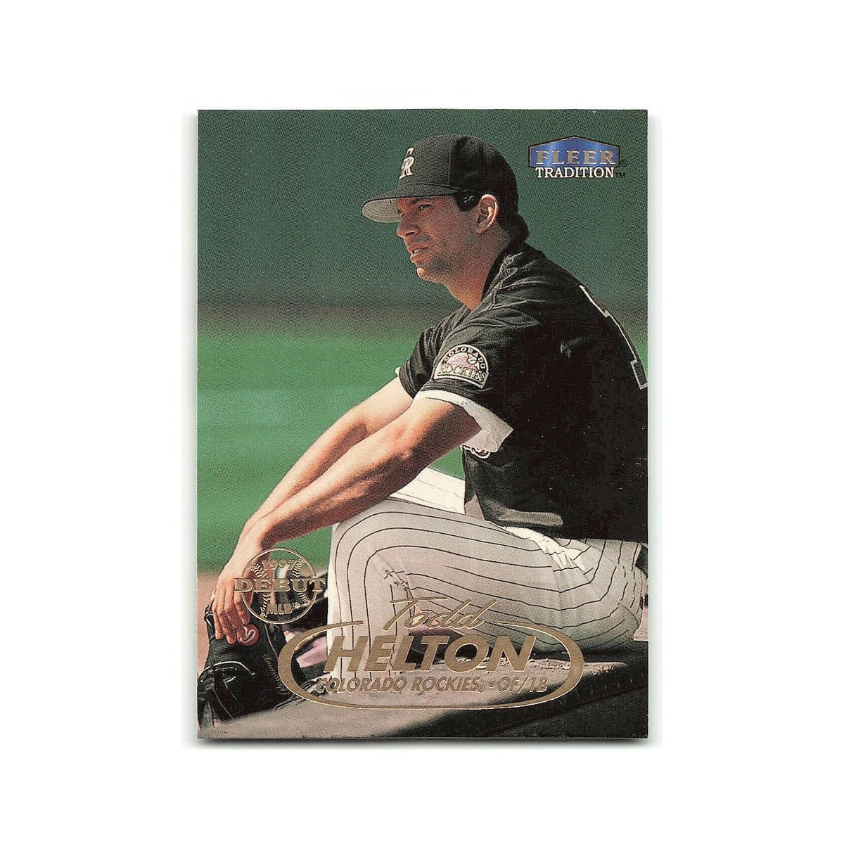 Todd Helton 1998 Fleer Tradition #190 Colorado Rockies Baseball Card NM