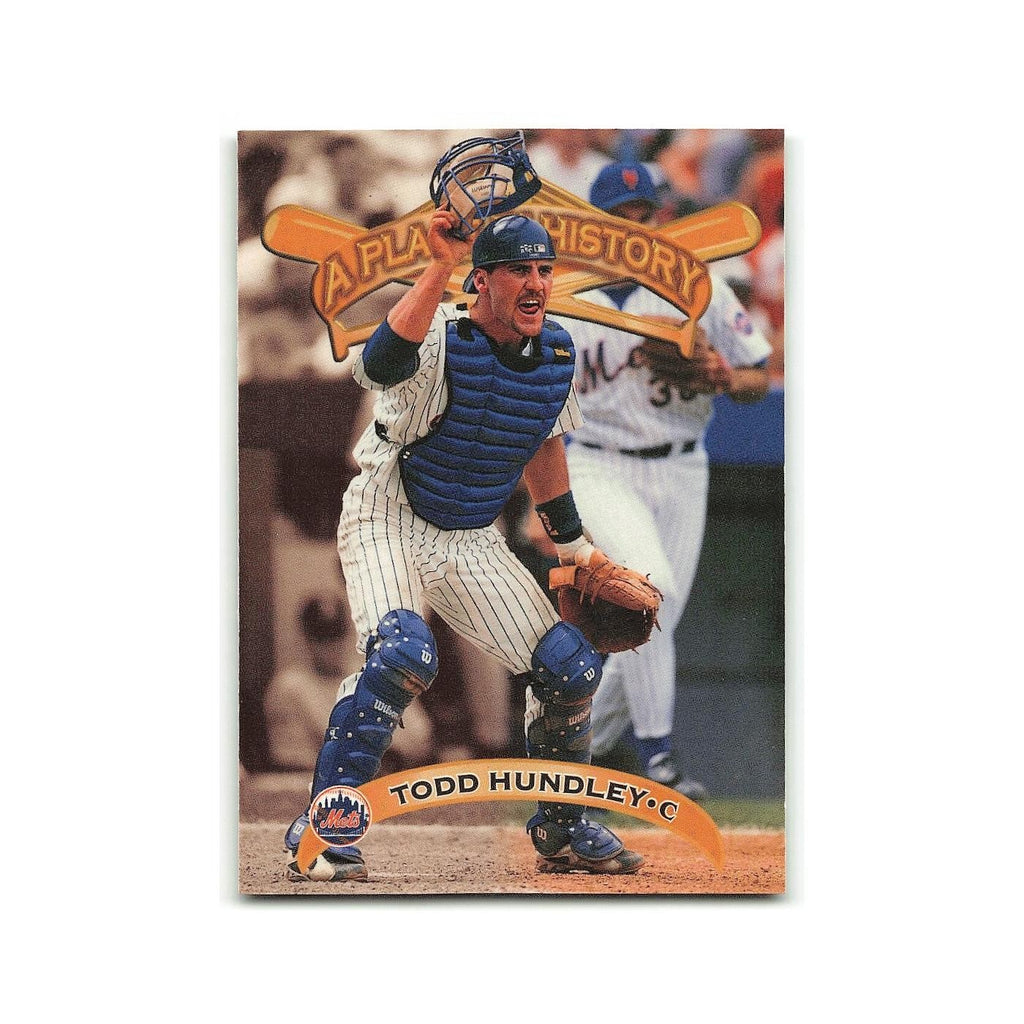 Todd Hundley Sports Illustrated World Fever 1998 Fleer #46 New York Mets NM
