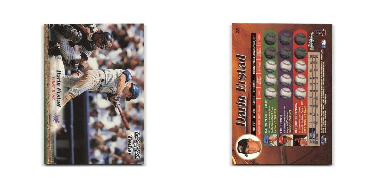 Darin Erstad Sports Illustrated World Fever 1998 Fleer #78 Anaheim Angels NM