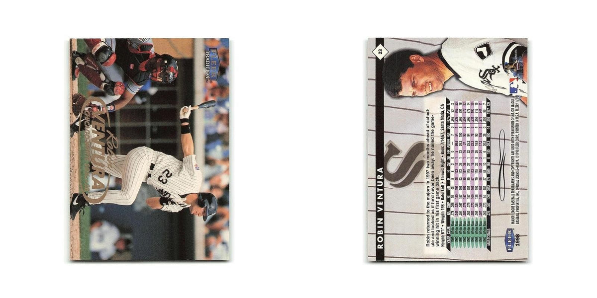Robin Ventura 1998 Fleer Tradition #23 Chicago White Sox Baseball Card NM