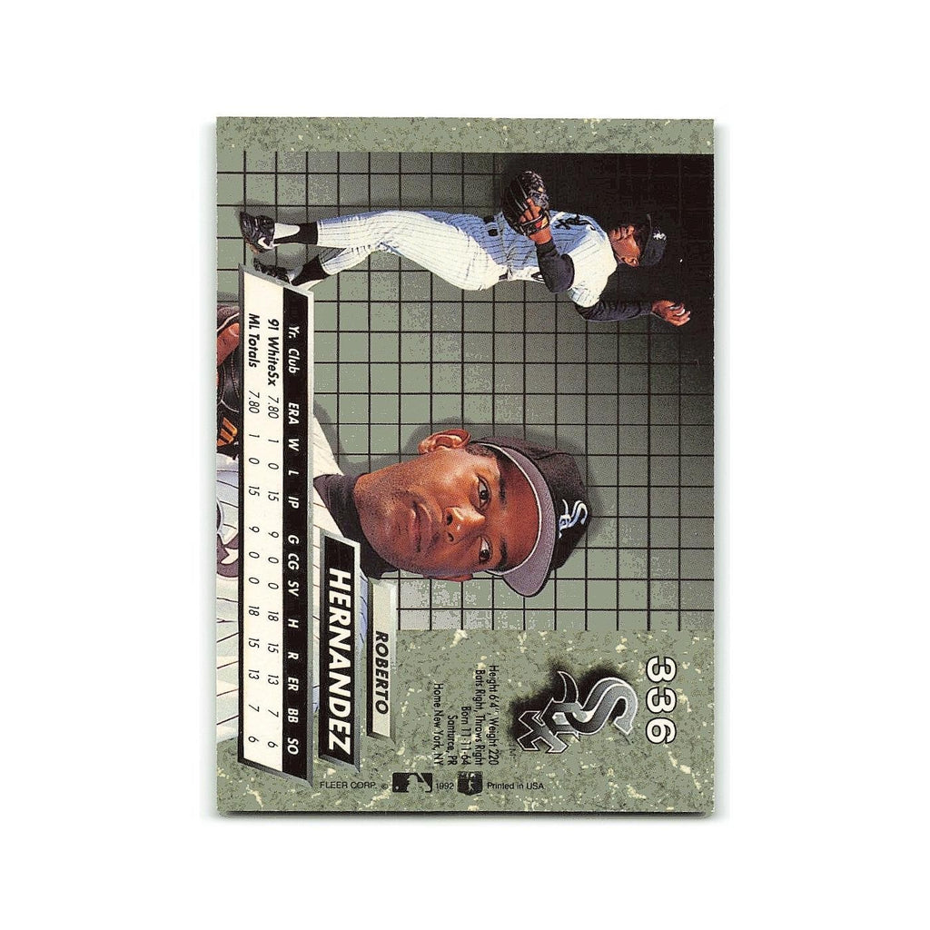 Roberto Hernandez Rookie 1992 Fleer Ultra #336 Chicago White Sox NM