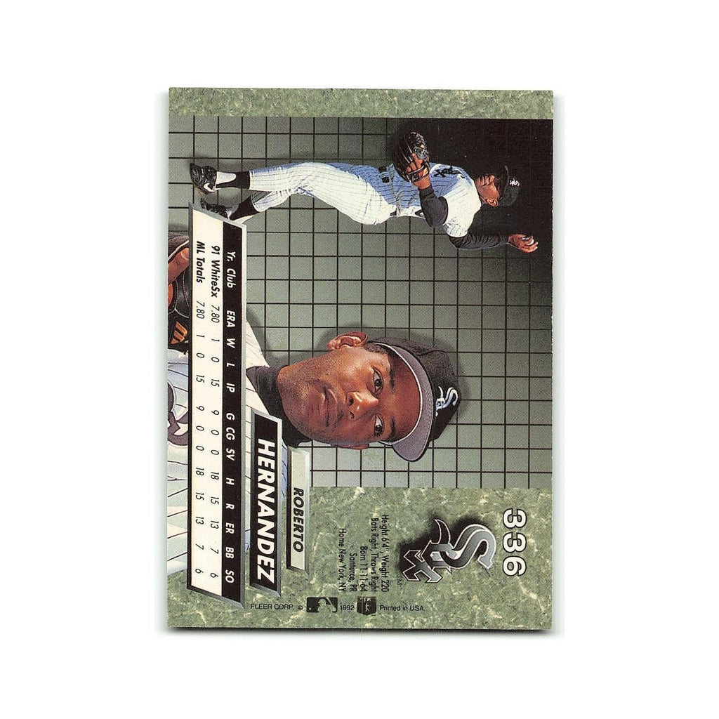 Roberto Hernandez Rookie 1992 Fleer Ultra #336 Chicago White Sox NM