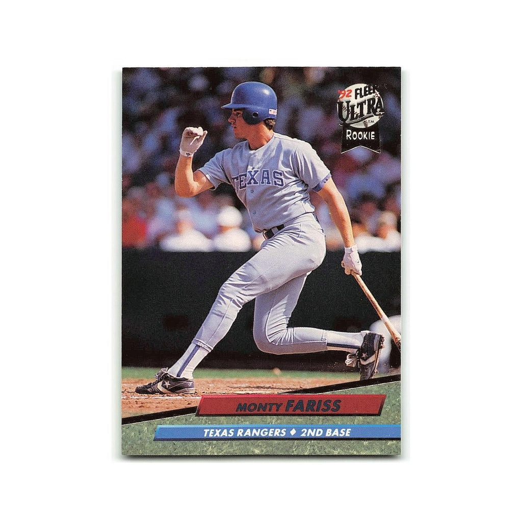 Monty Fariss Rookie 1992 Fleer Ultra #441 Texas Rangers Baseball Card NM