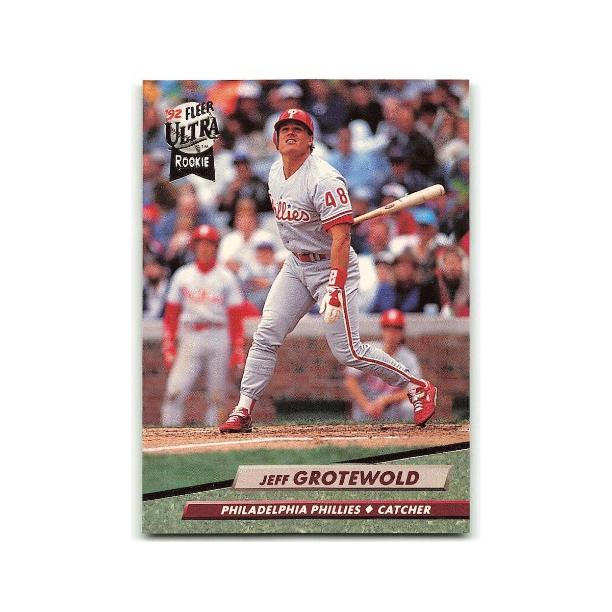 Jeff Grotewold Rookie 1992 Fleer Ultra #545 Philadelphia Phillies NM