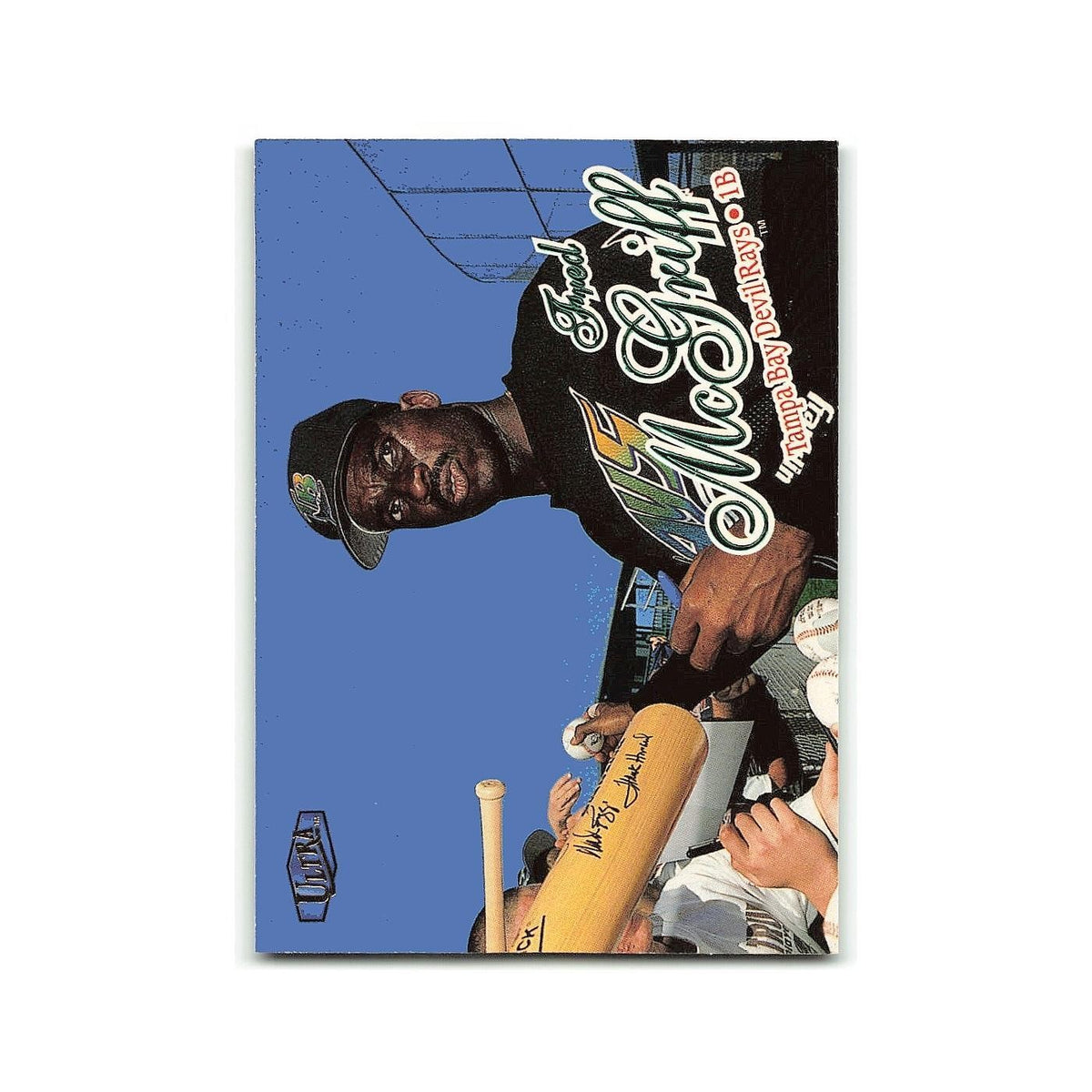 Fred McGriff 1998 Fleer Ultra #468 Tampa Bay Devil Rays Baseball Card NM