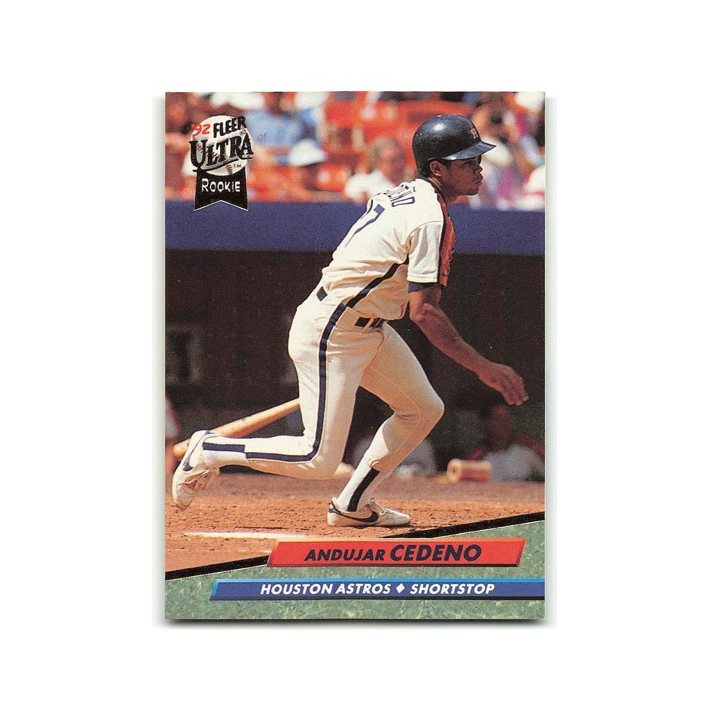 Andujar Cedeno Rookie 1992 Fleer Ultra #201 Houston Astros Baseball Card NM