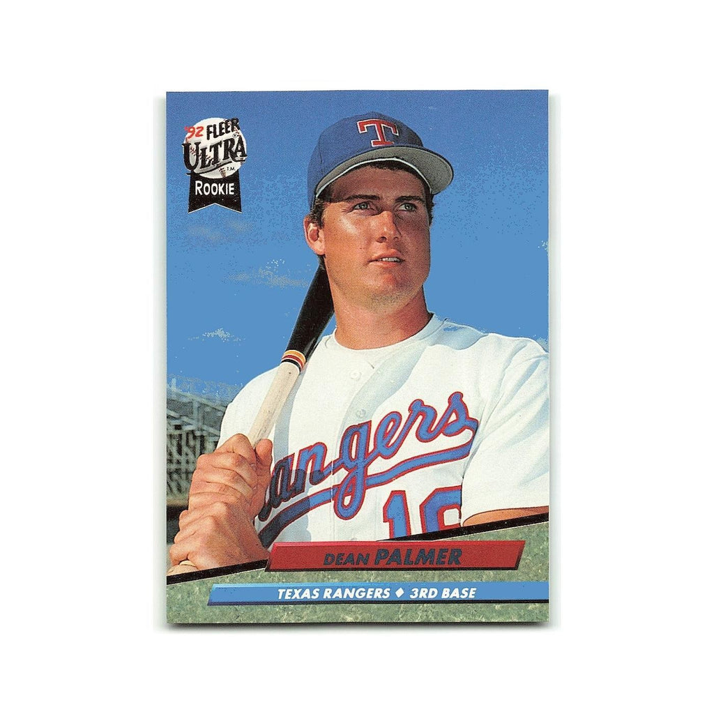 Dean Palmer Rookie 1992 Fleer Ultra #137 Texas Rangers Baseball Card NM