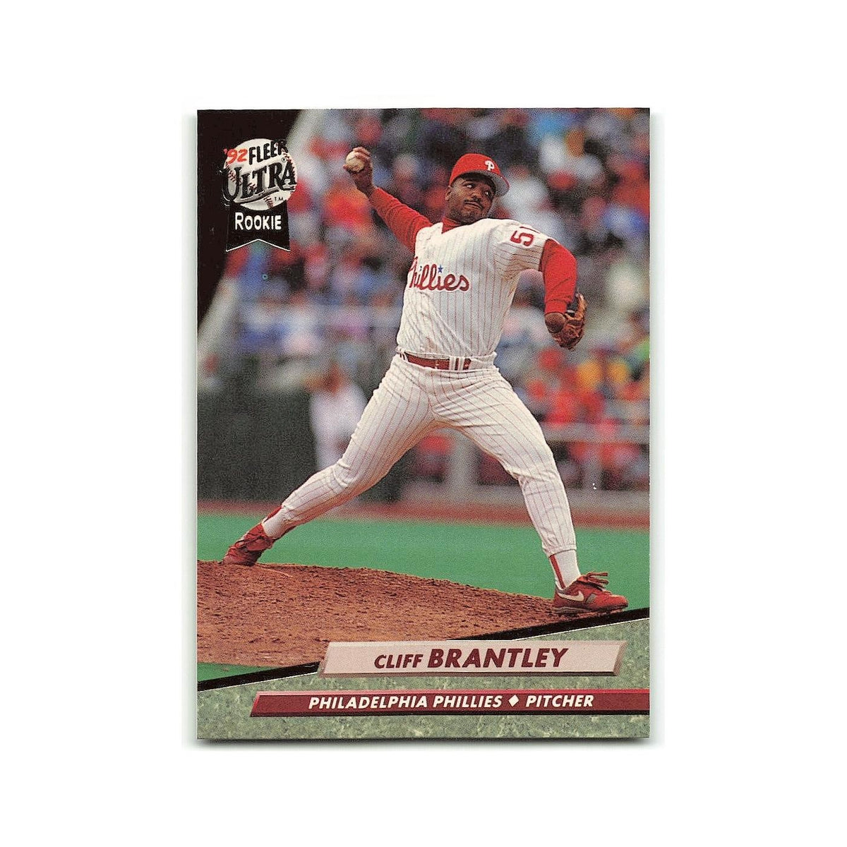 Cliff Brantley Rookie 1992 Fleer Ultra #543 Philadelphia Phillies NM
