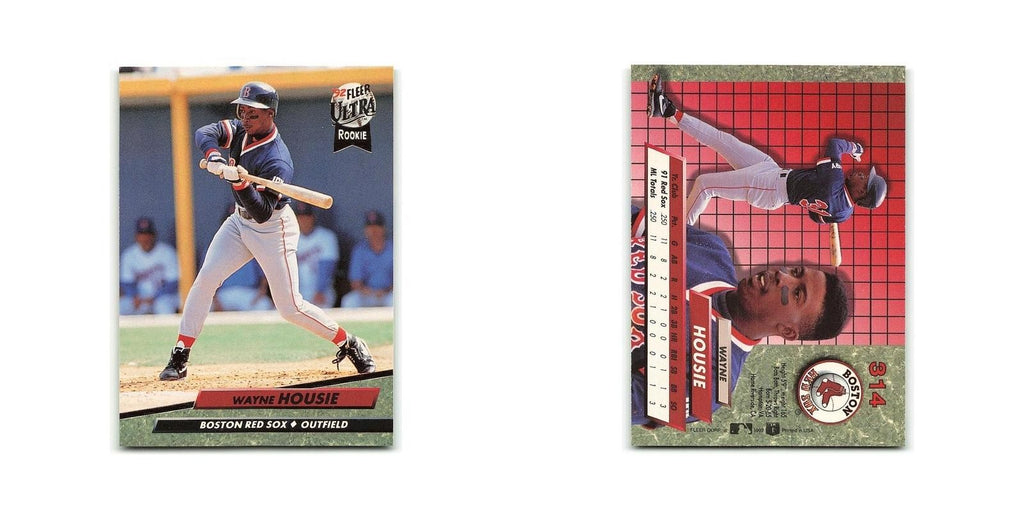 Wayne Housie Rookie 1992 Fleer Ultra #314 Boston Red Sox Baseball Card NM