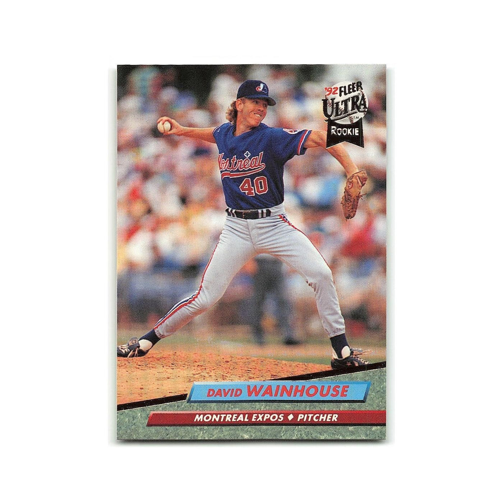 Dave Wainhouse Rookie 1992 Fleer Ultra #524 Montreal Expos Baseball Card NM