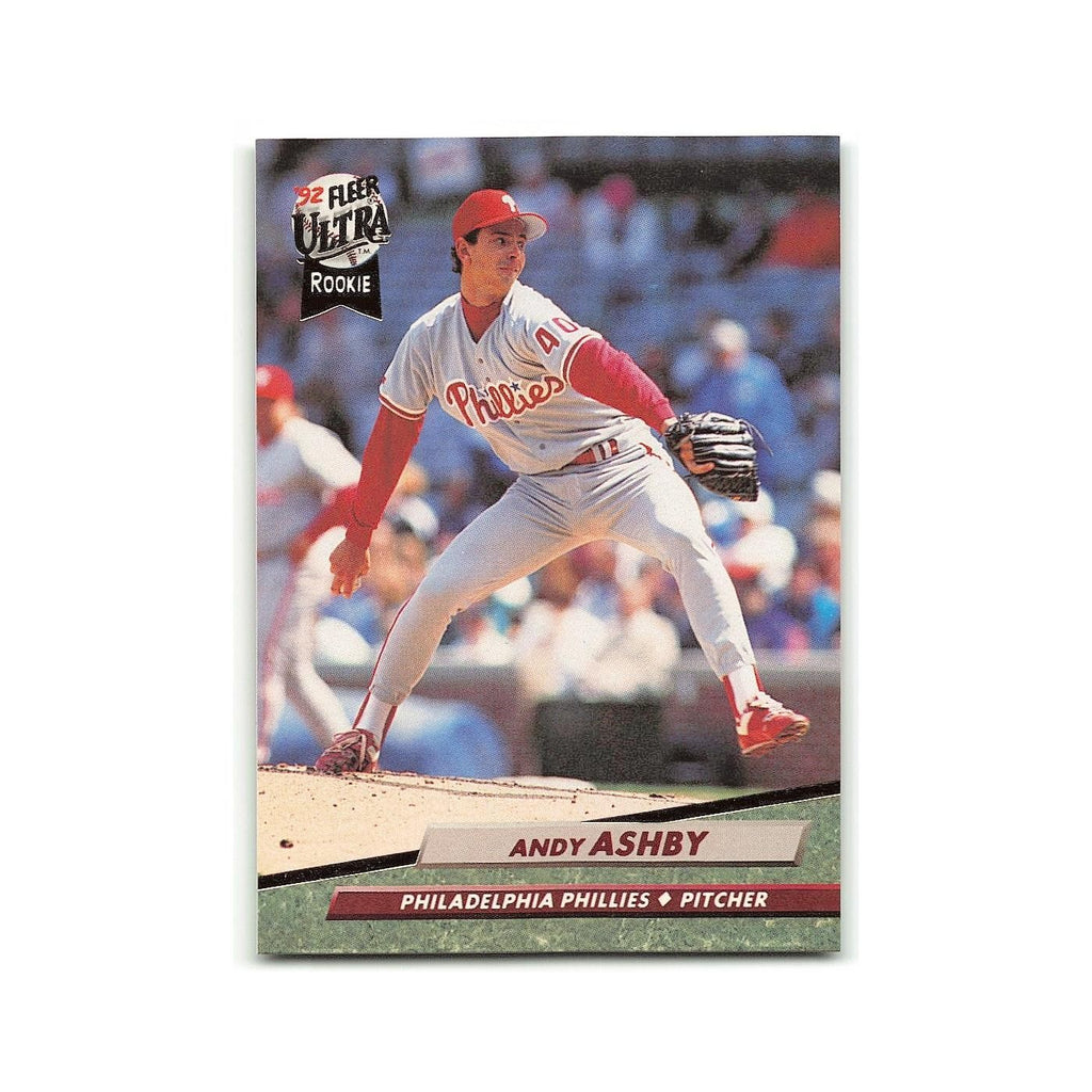 Andy Ashby Rookie 1992 Fleer Ultra #541 Philadelphia Phillies Baseball Card NM
