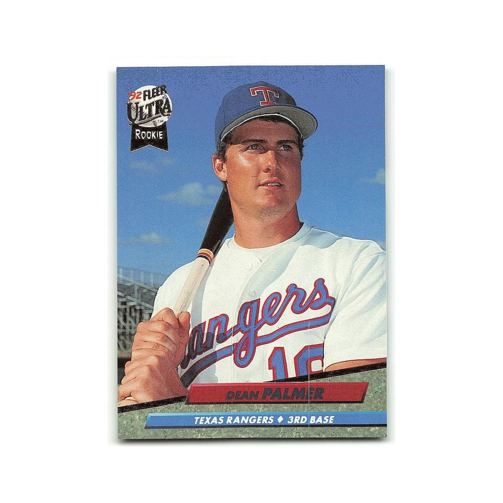 Dean Palmer Rookie 1992 Fleer Ultra #137 Texas Rangers Baseball Card NM