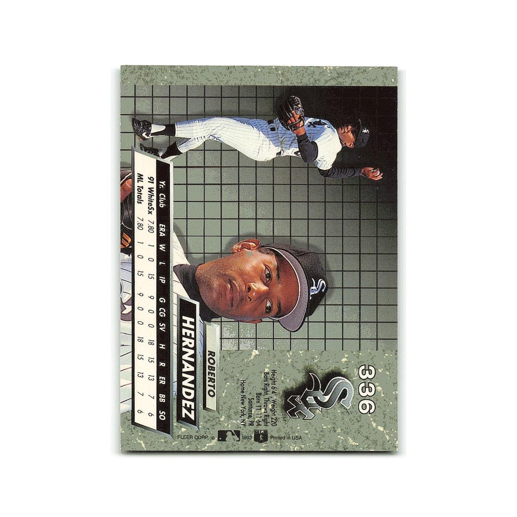 Roberto Hernandez Rookie 1992 Fleer Ultra #336 Chicago White Sox NM
