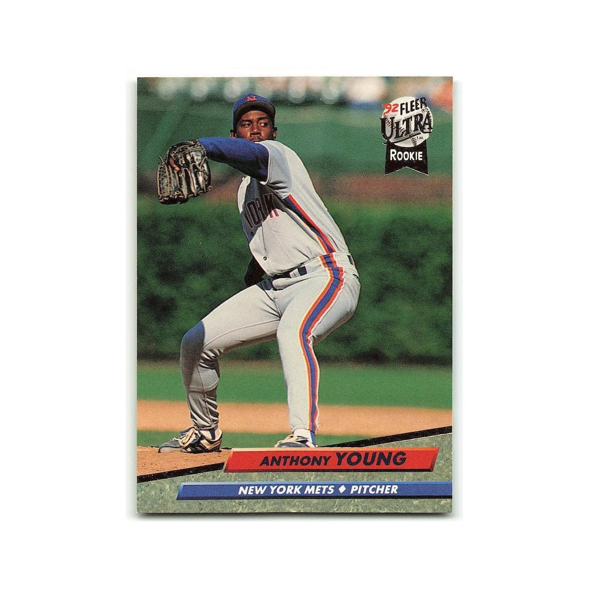 Anthony Young Rookie 1992 Fleer Ultra #238 New York Mets Baseball Card NM