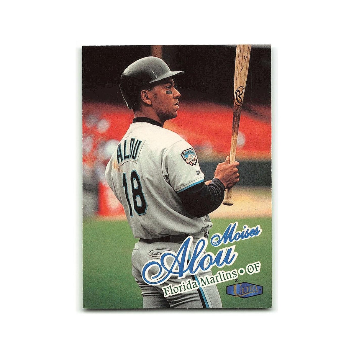 Moises Alou 1998 Fleer Ultra #197 Florida Marlins Baseball Card NM