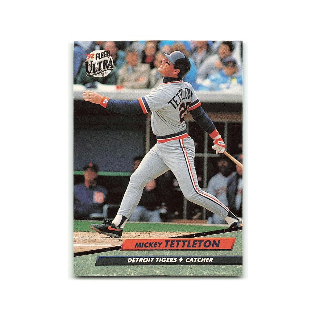 Mickey Tettleton 1992 Fleer Ultra #63 Detroit Tigers Baseball Card NM