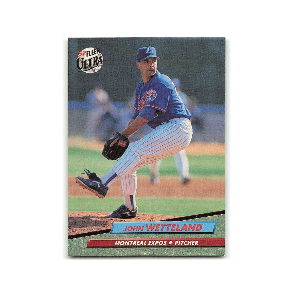 John Wetteland 1992 Fleer Ultra #526 Montreal Expos Baseball Card NM