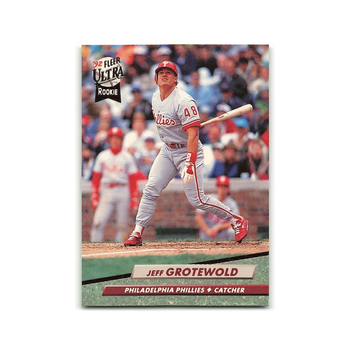 Jeff Grotewold Rookie 1992 Fleer Ultra #545 Philadelphia Phillies NM