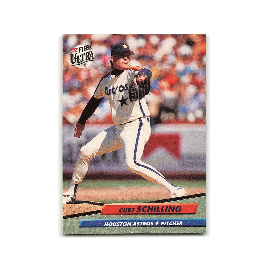 Curt Schilling 1992 Fleer Ultra #208 Houston Astros Baseball Card NM