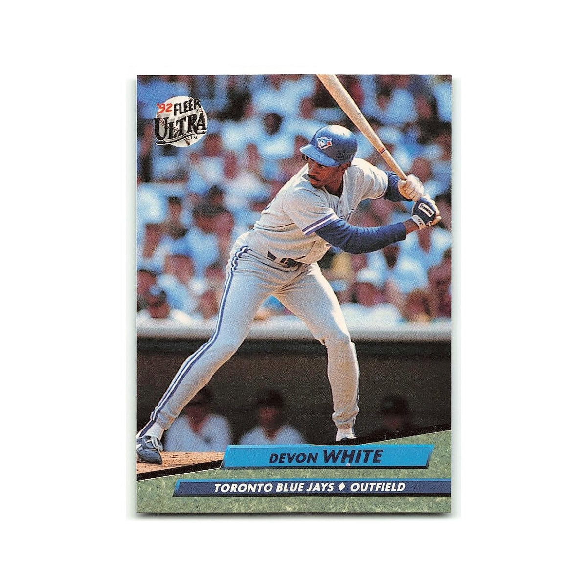 Devon White 1992 Fleer Ultra #155 Toronto Blue Jays Baseball Card NM