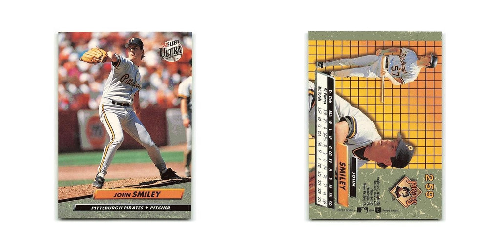 John Smiley 1992 Fleer Ultra #259 Pittsburgh Pirates Baseball Card NM