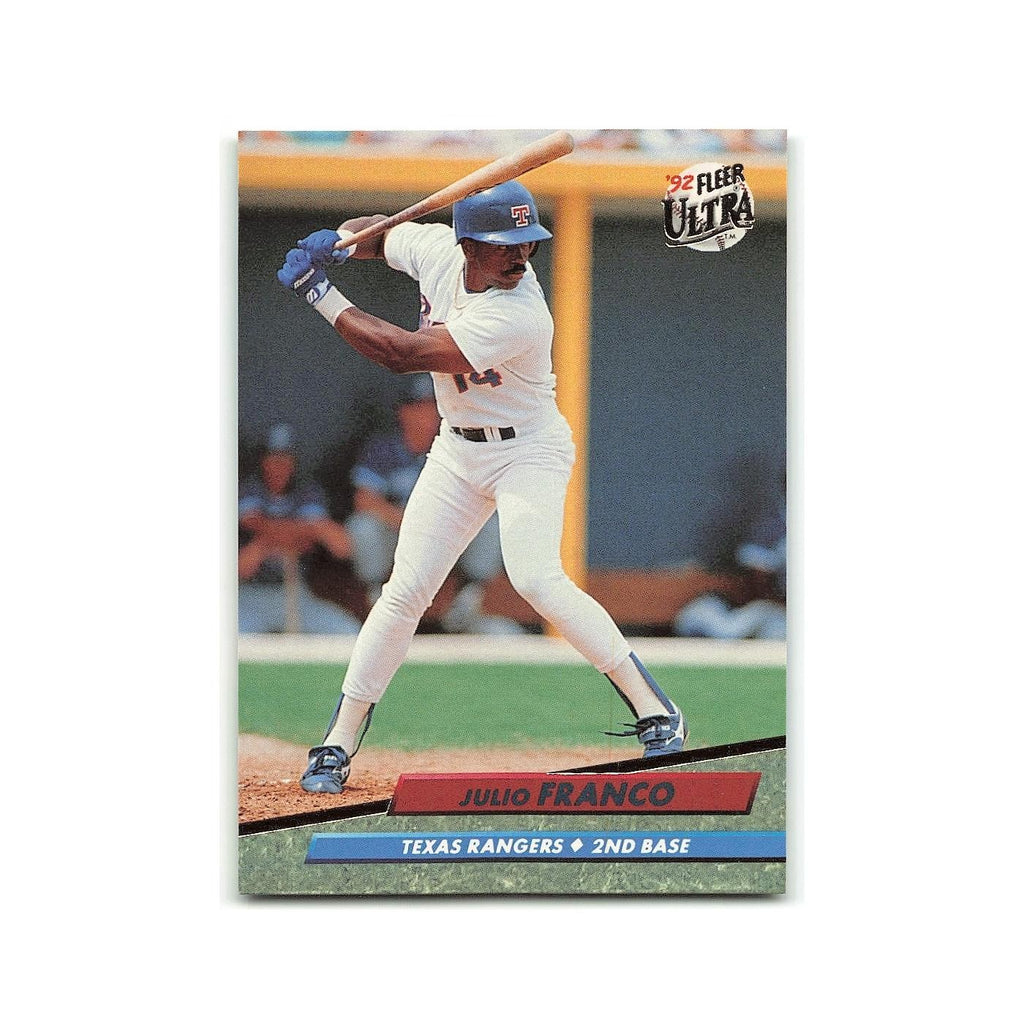 Julio Franco 1992 Fleer Ultra #131 Texas Rangers Baseball Card NM