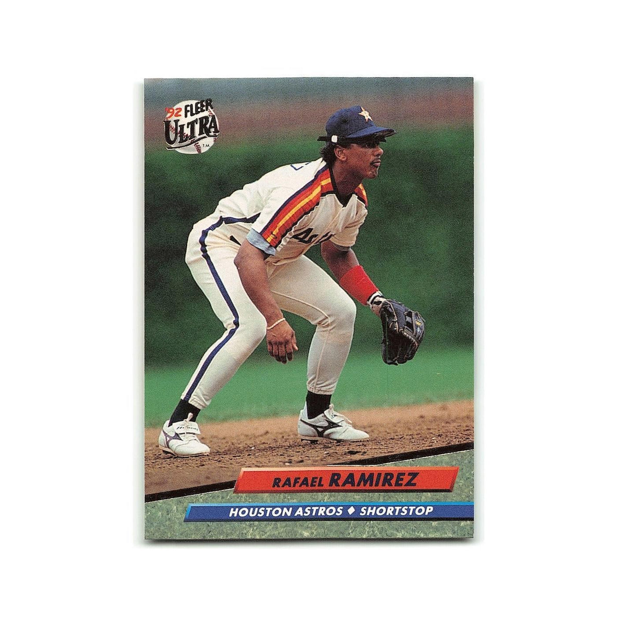 Rafael Ramirez 1992 Fleer Ultra #495 Houston Astros Baseball Card NM