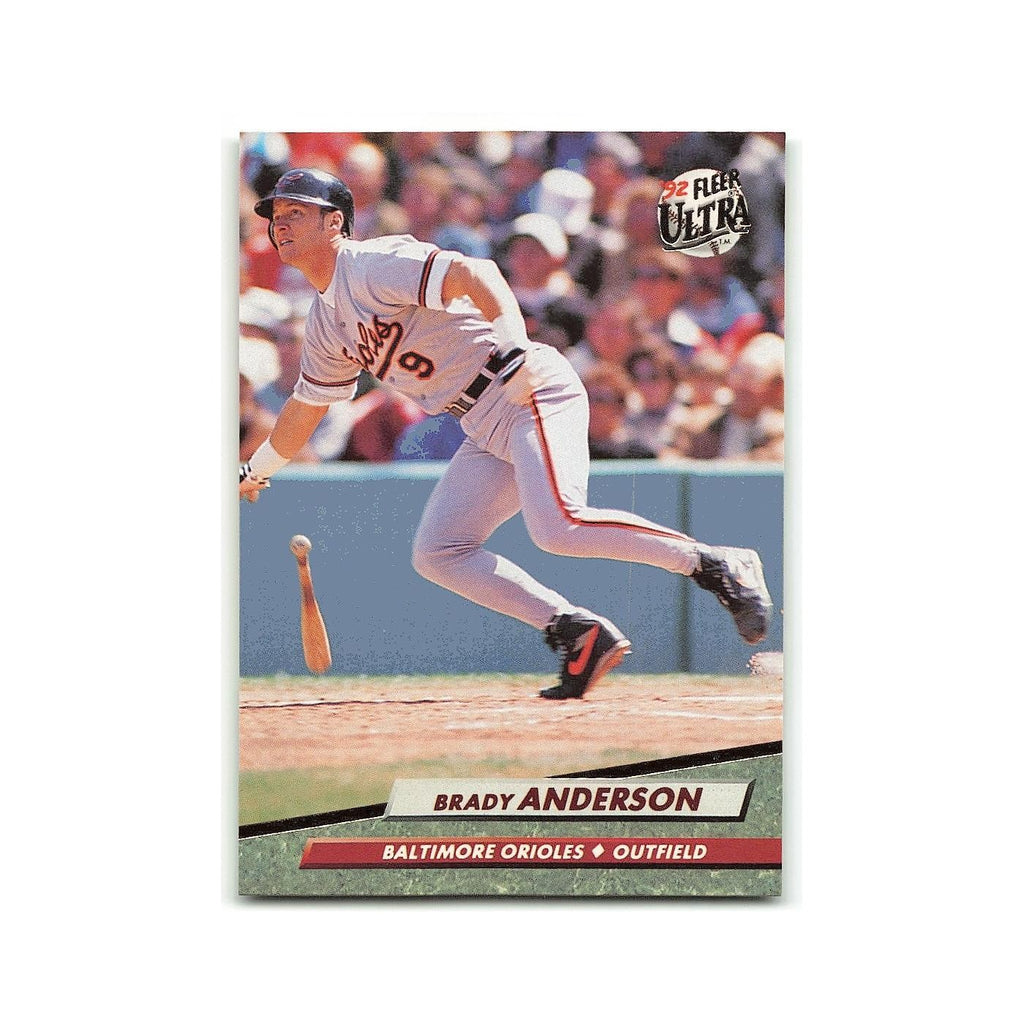 Brady Anderson 1992 Fleer Ultra #301 Baltimore Orioles Baseball Card NM