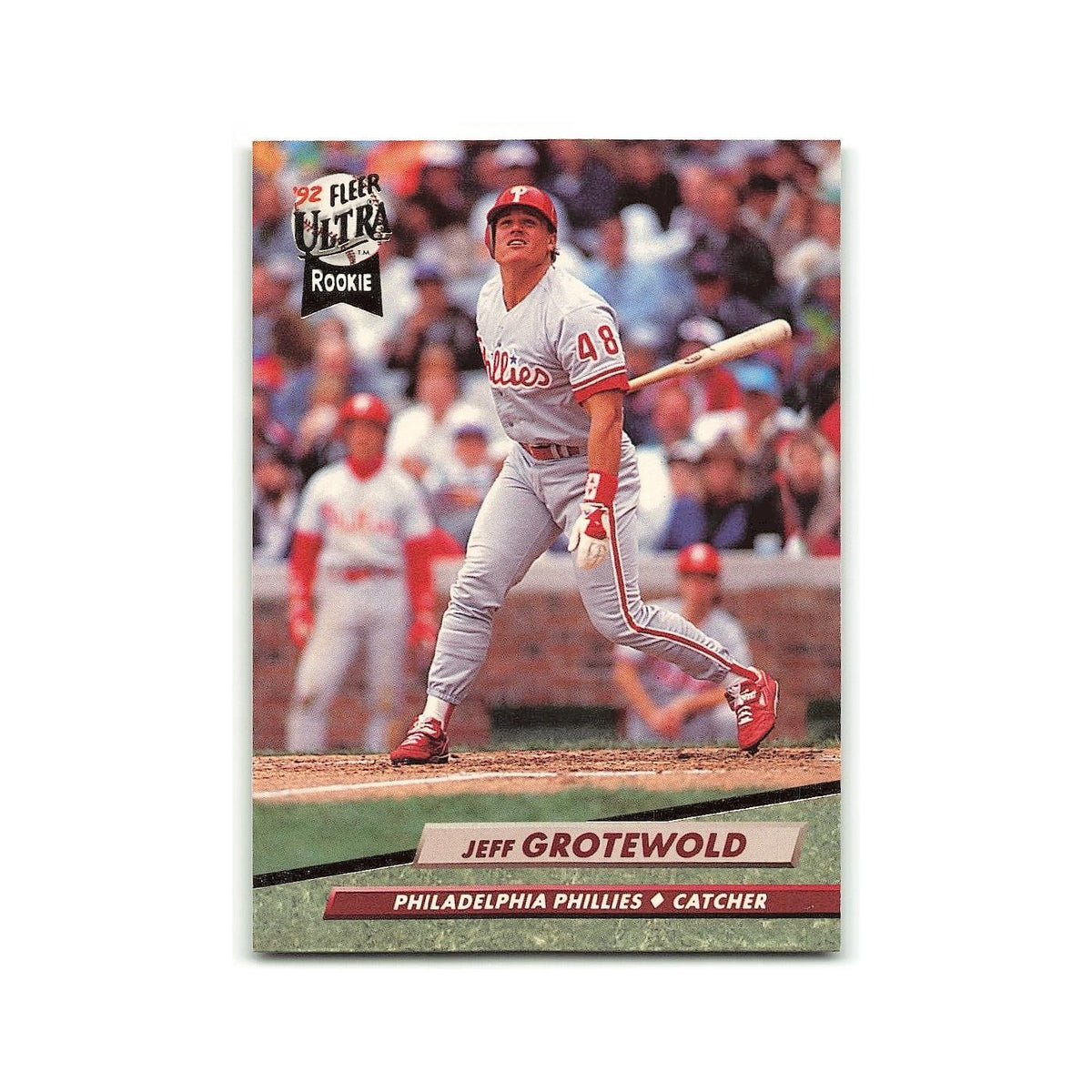 Jeff Grotewold Rookie 1992 Fleer Ultra #545 Philadelphia Phillies NM