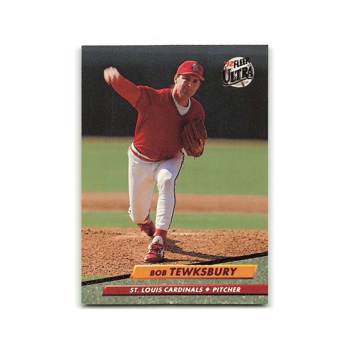 Bob Tewksbury 1992 Fleer Ultra #573 St. Louis Cardinals Baseball Card NM