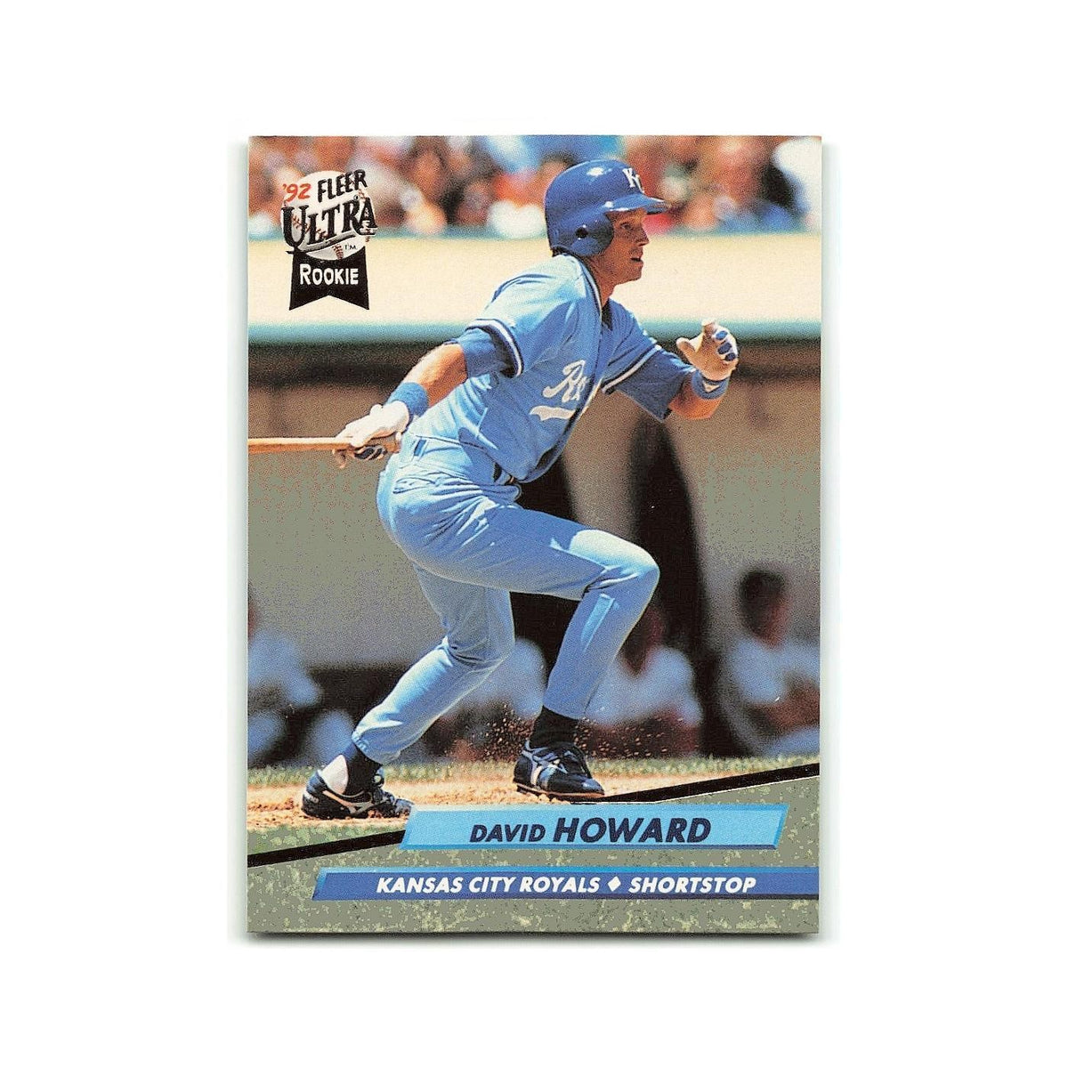 David Howard Rookie 1992 Fleer Ultra #71 Kansas City Royals Baseball Card NM