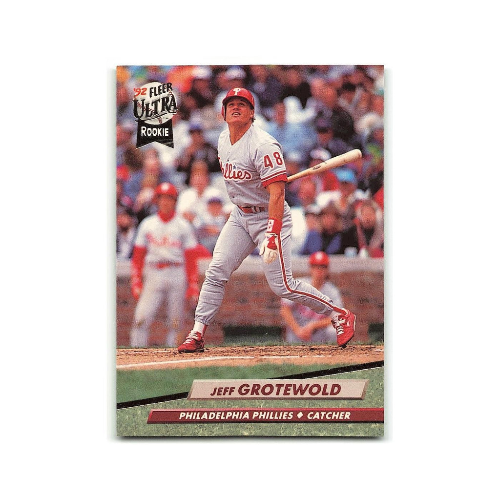Jeff Grotewold Rookie 1992 Fleer Ultra #545 Philadelphia Phillies NM