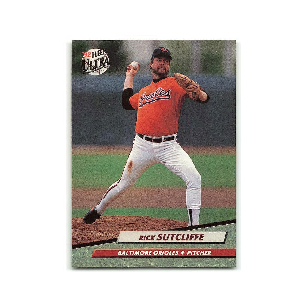 Rick Sutcliffe 1992 Fleer Ultra #309 Baltimore Orioles Baseball Card NM