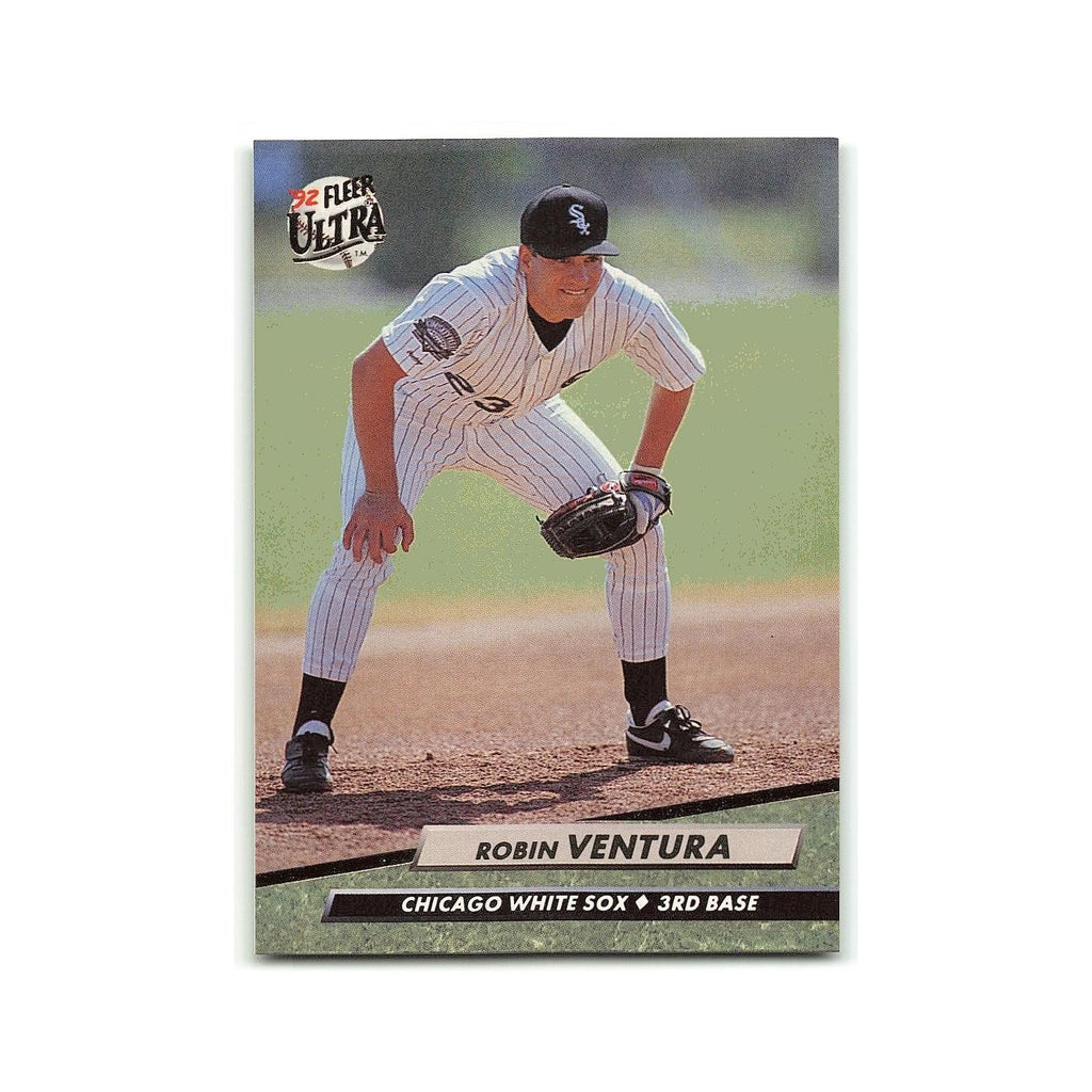 Robin Ventura 1992 Fleer Ultra #343 Chicago White Sox Baseball Card NM