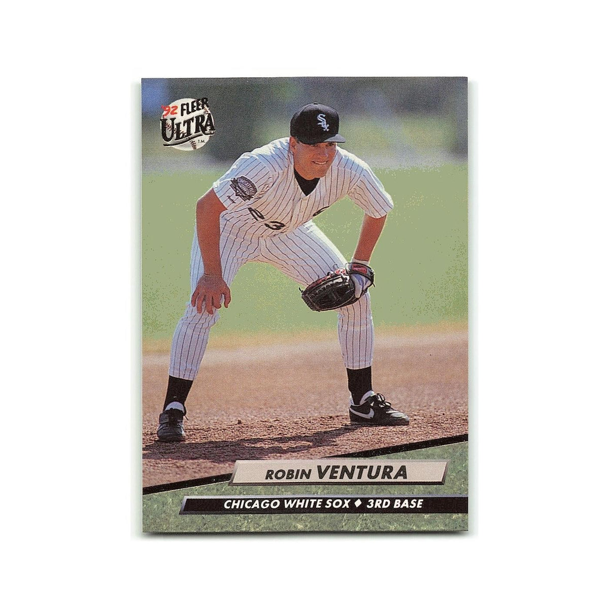 Robin Ventura 1992 Fleer Ultra #343 Chicago White Sox Baseball Card NM