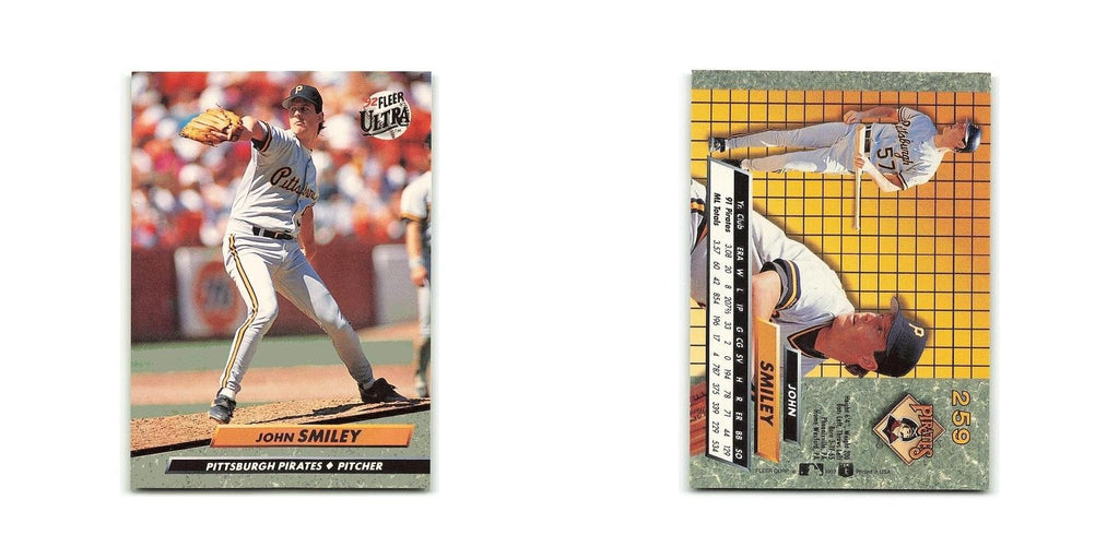 John Smiley 1992 Fleer Ultra #259 Pittsburgh Pirates Baseball Card NM