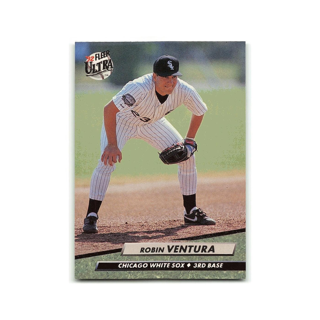 Robin Ventura 1992 Fleer Ultra #343 Chicago White Sox Baseball Card NM