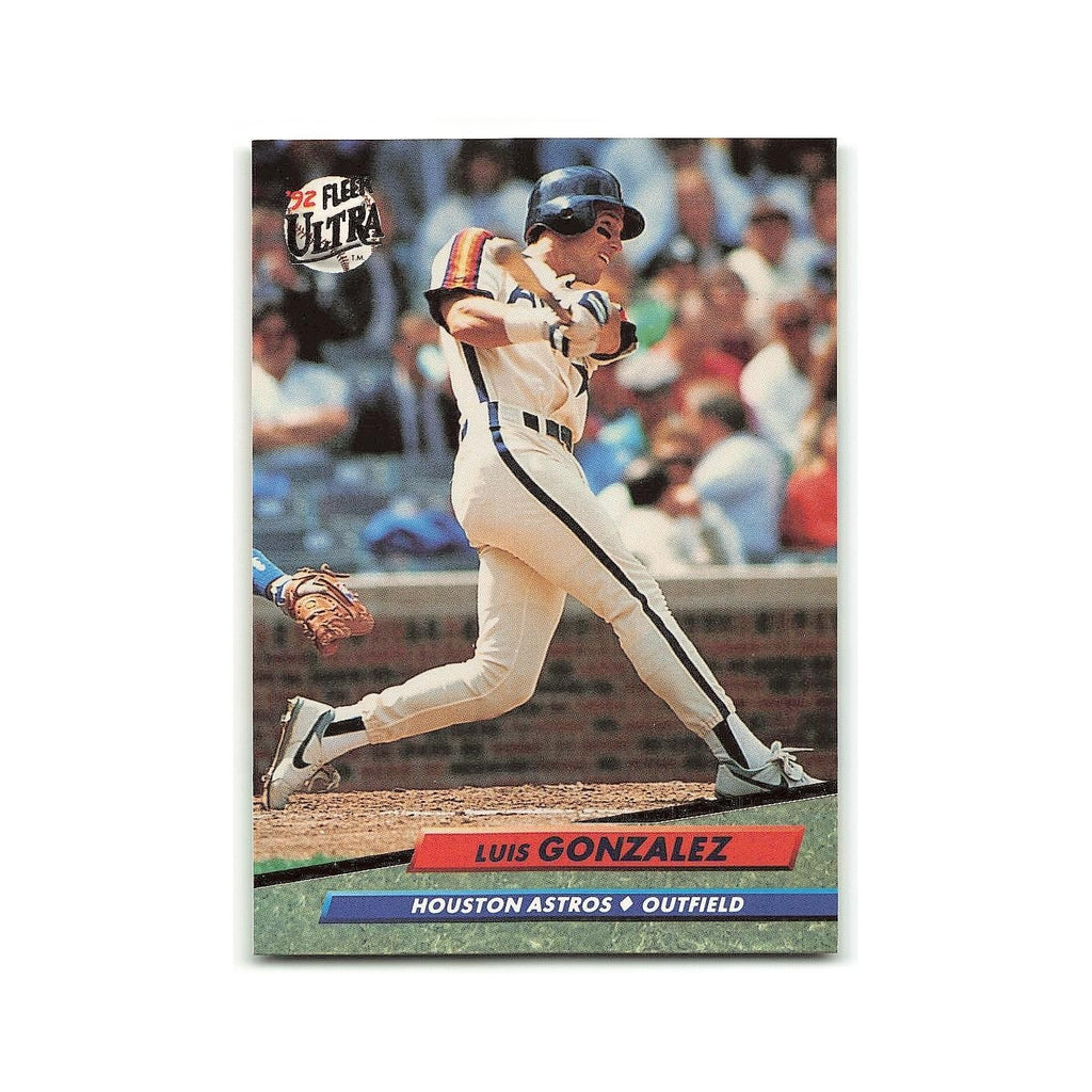 Luis Gonzalez 1992 Fleer Ultra #203 Houston Astros Baseball Card NM
