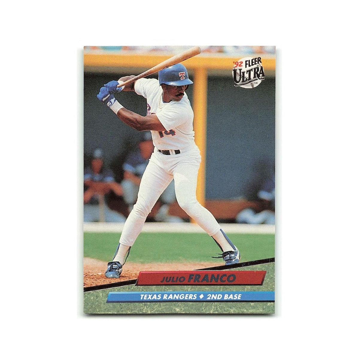 Julio Franco 1992 Fleer Ultra #131 Texas Rangers Baseball Card NM