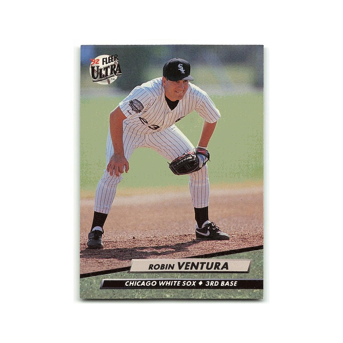 Robin Ventura 1992 Fleer Ultra #343 Chicago White Sox Baseball Card NM