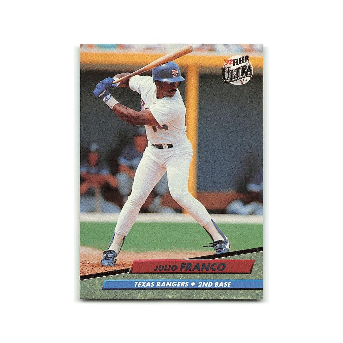 Julio Franco 1992 Fleer Ultra #131 Texas Rangers Baseball Card NM