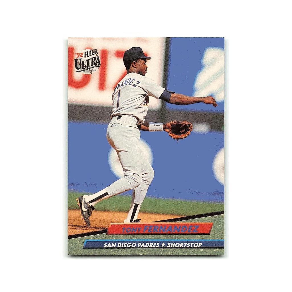 Tony Fernandez 1992 Fleer Ultra #276 San Diego Padres Baseball Card NM