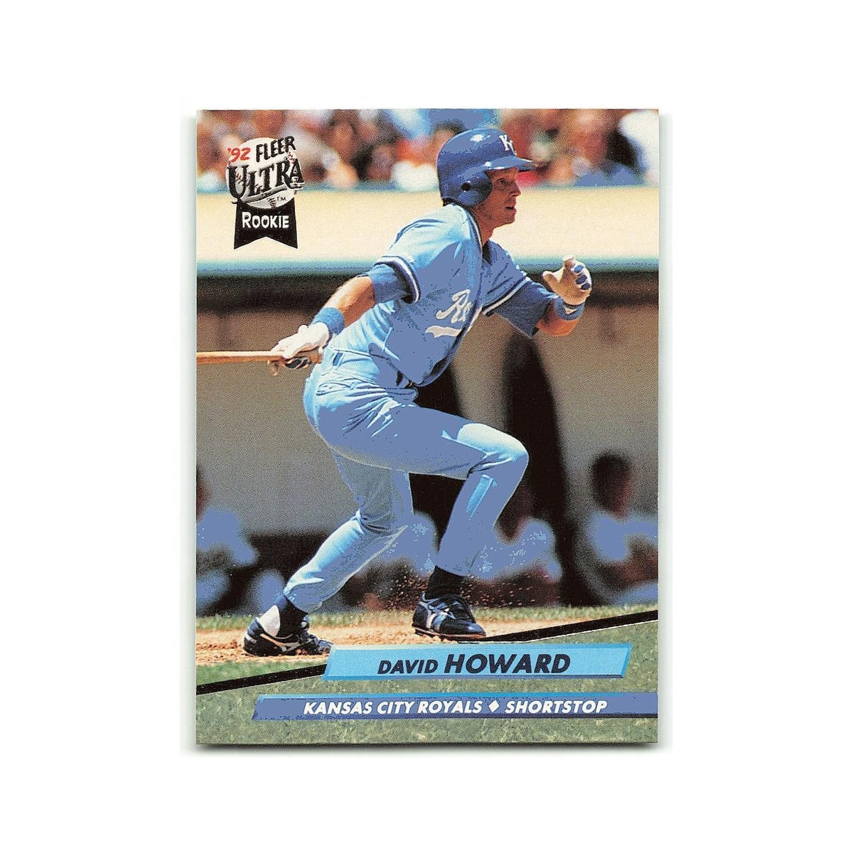 David Howard Rookie 1992 Fleer Ultra #71 Kansas City Royals Baseball Card NM