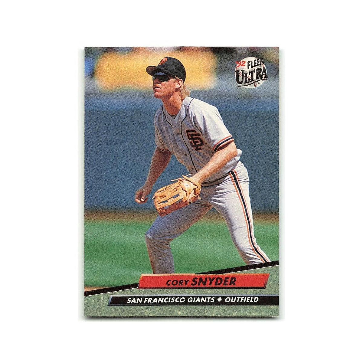 Cory Snyder 1992 Fleer Ultra #595 San Francisco Giants Baseball Card NM