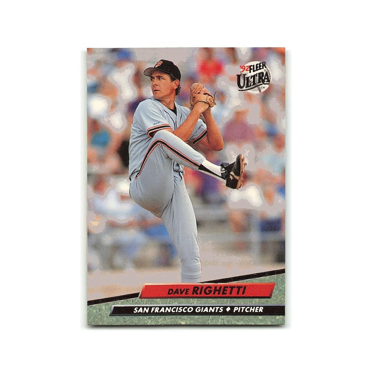 Dave Righetti 1992 Fleer Ultra #594 San Francisco Giants Baseball Card NM