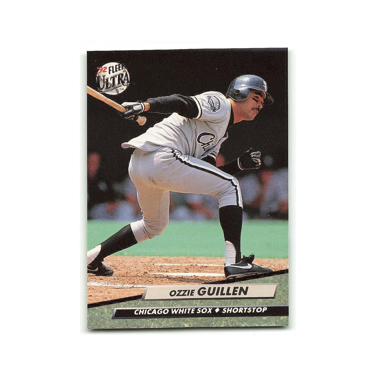 Ozzie Guillen 1992 Fleer Ultra #35 Chicago White Sox Baseball Card NM